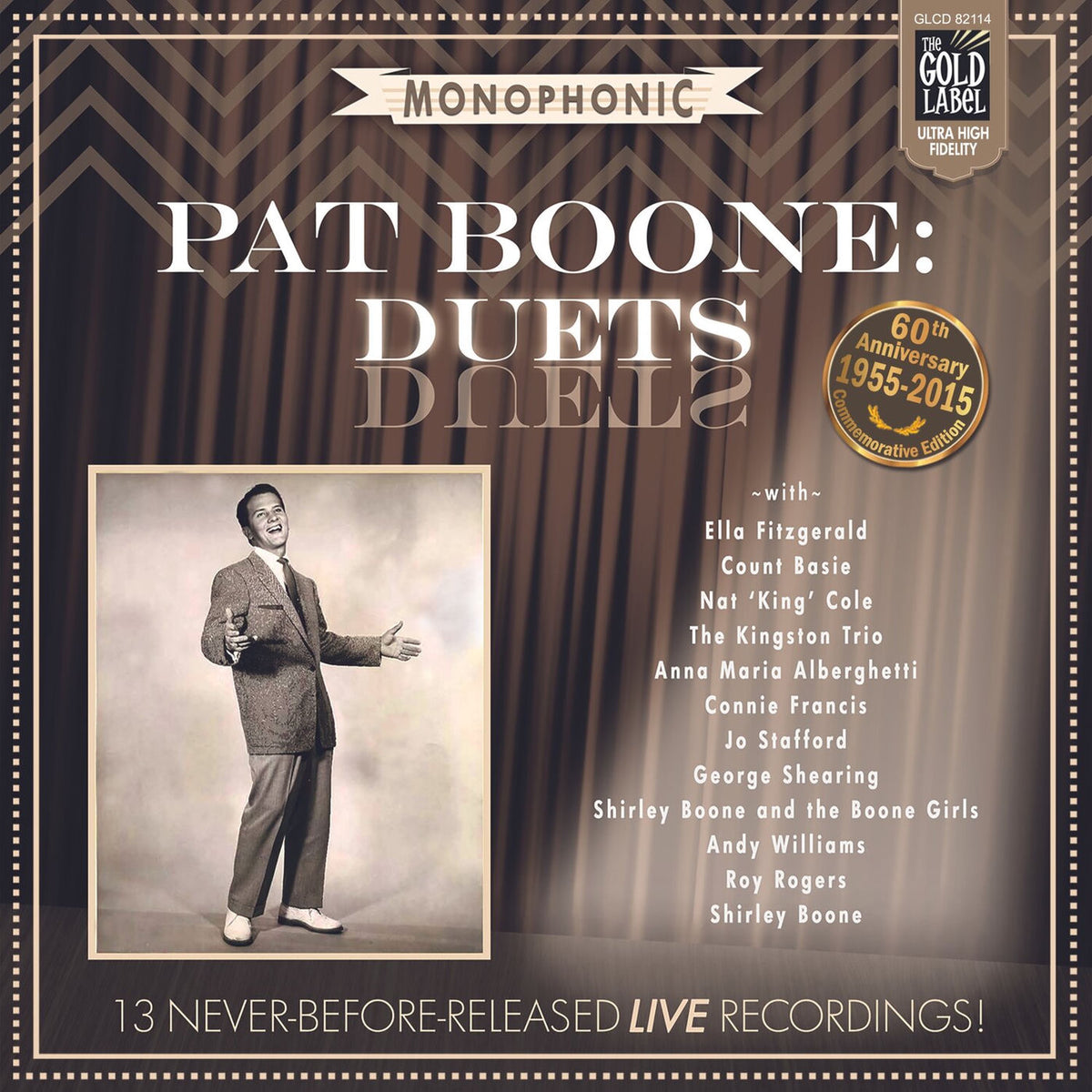 Pat Boone – Duets vinyl record cover