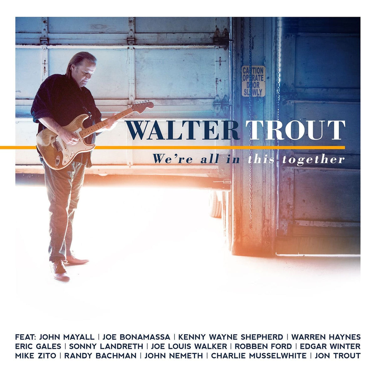 Walter Trout – We're All in This Together vinyl record cover
