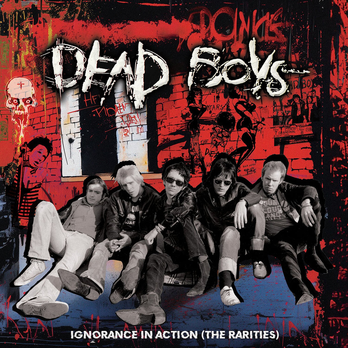 Dead Boys – Ignorance in Action (The Rarities) vinyl record cover