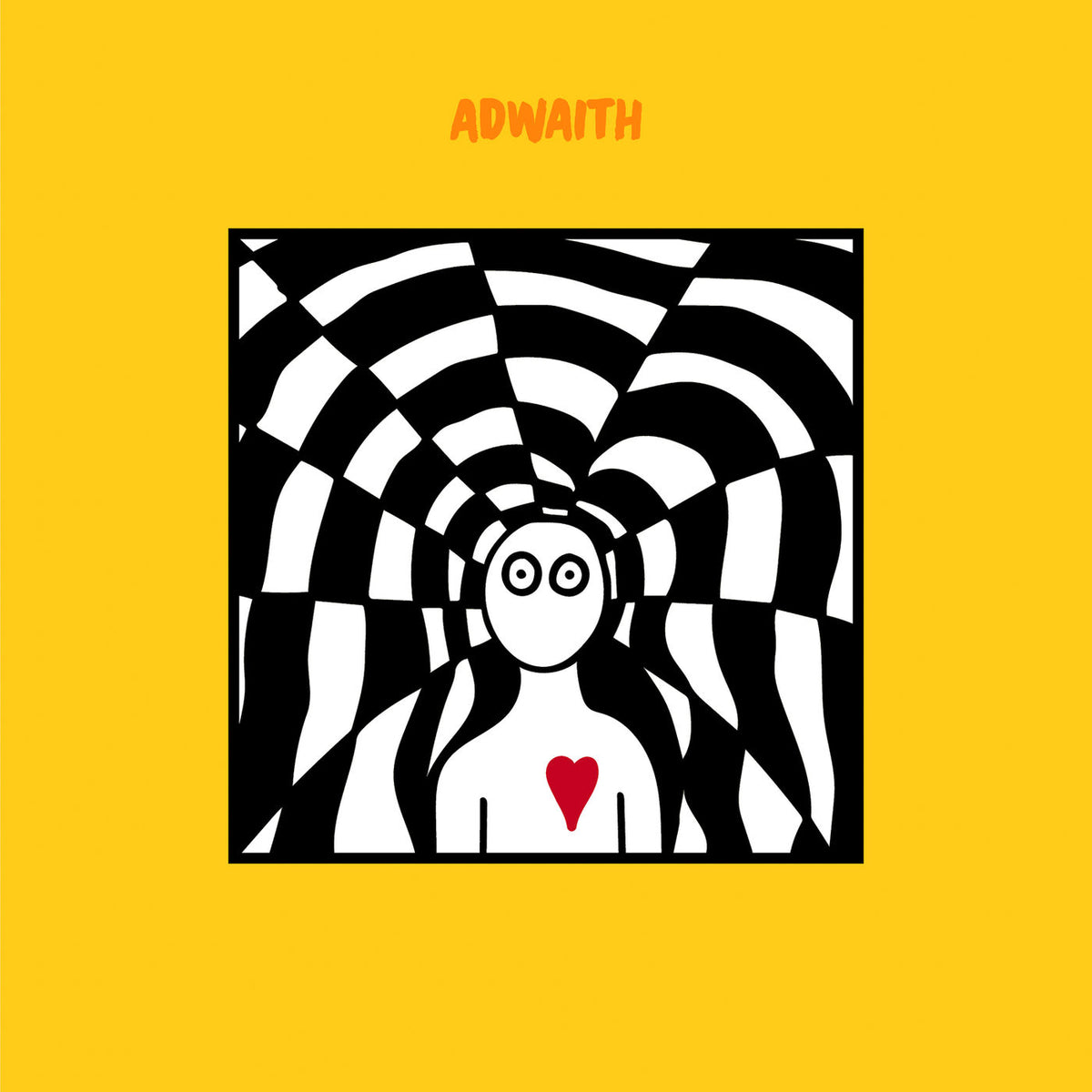 Adwaith – Melyn vinyl record cover