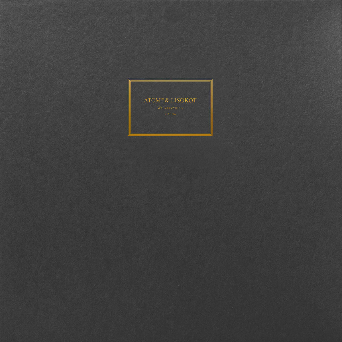 Atomtm & Lisokot – Walzerzyklus vinyl record cover