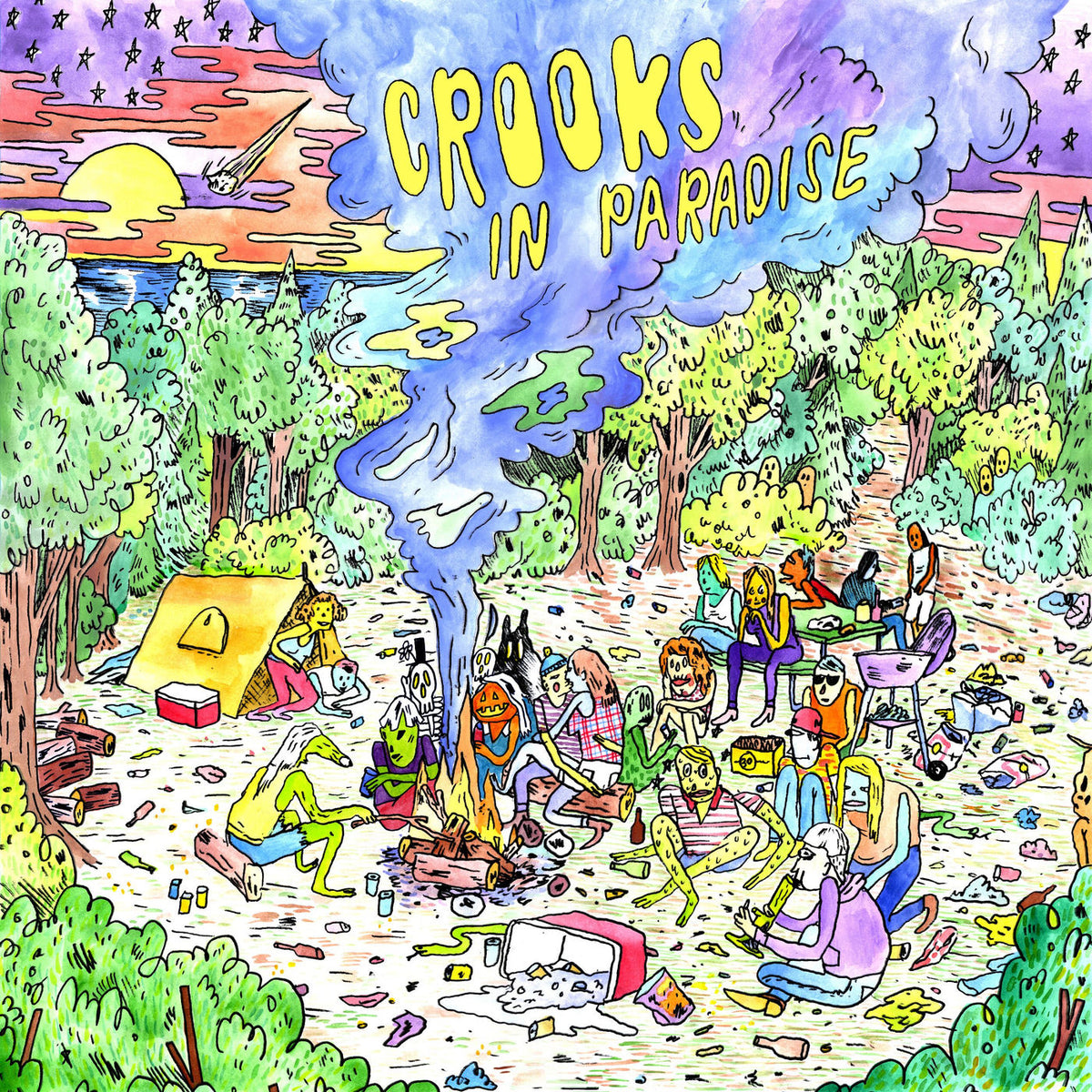 Future Crooks – Future Crooks in Paradise vinyl record cover