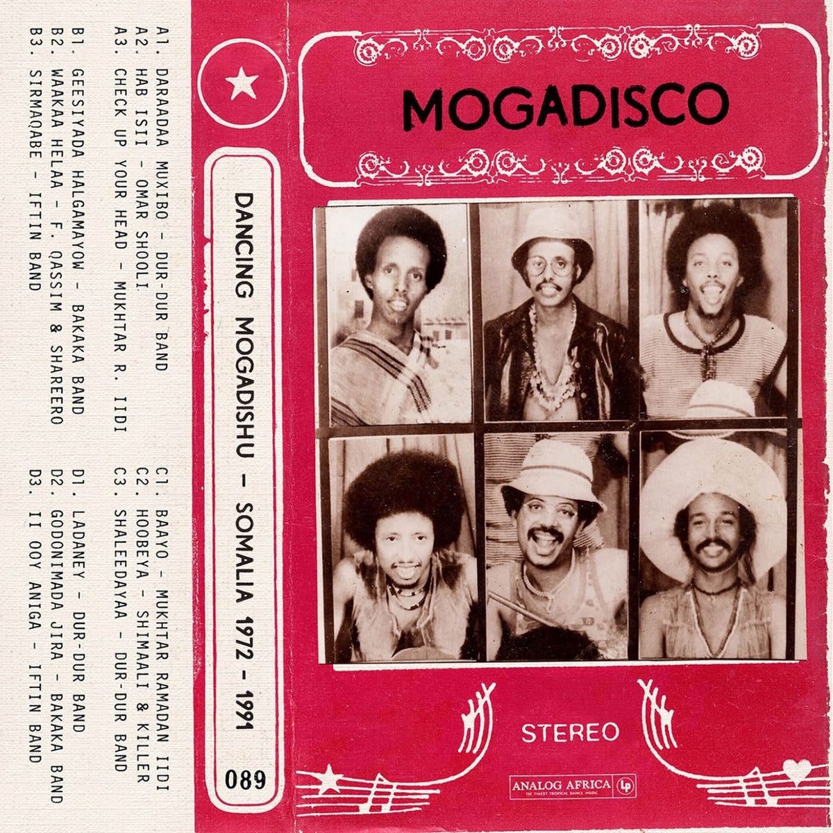 Various Artists – Mogadisco - Dancing Mogadishu (Somalia 1972 - 1991) (Analog Africa No.29) vinyl cover