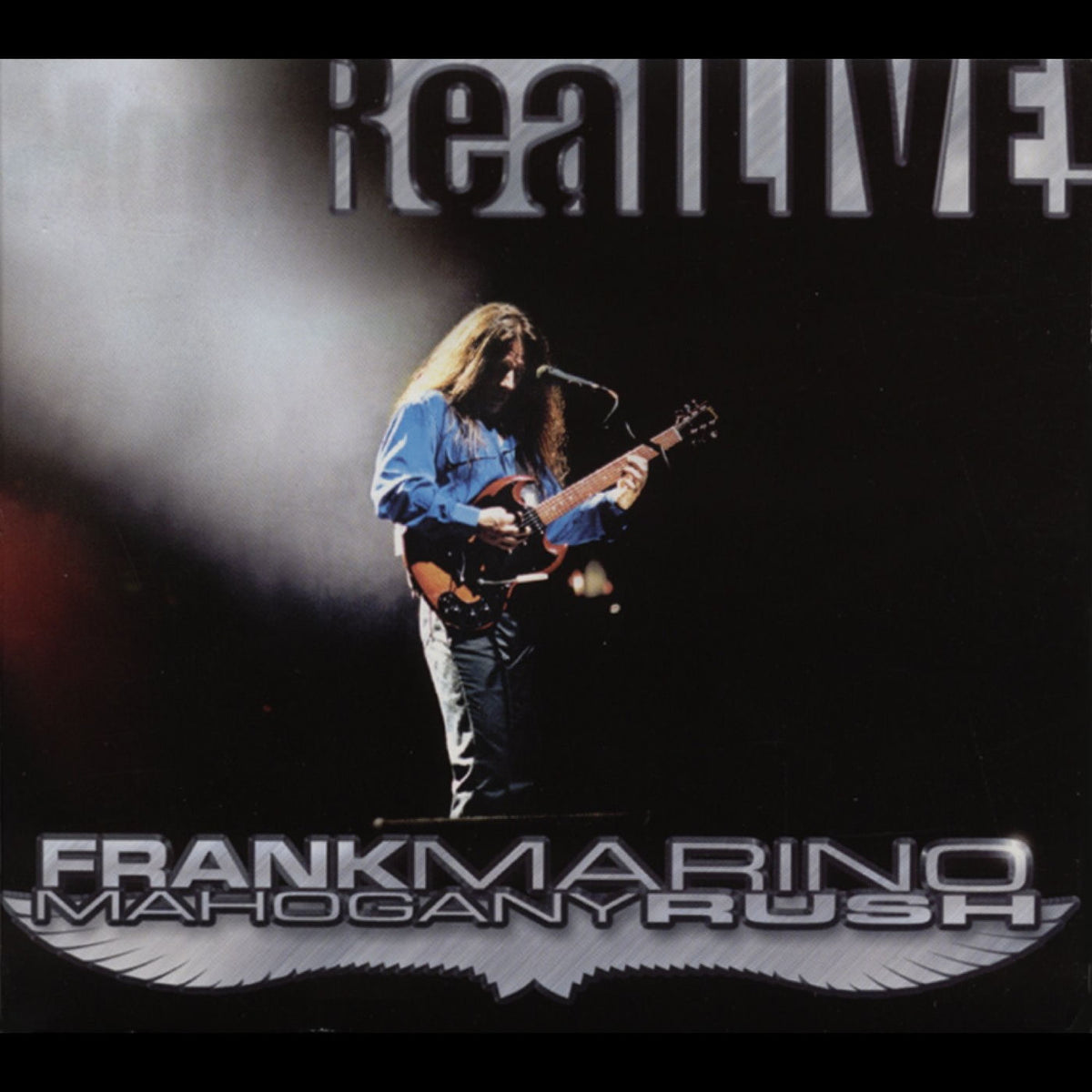 Frank Marino & Mahogany Rush – Real Live! vinyl record cover