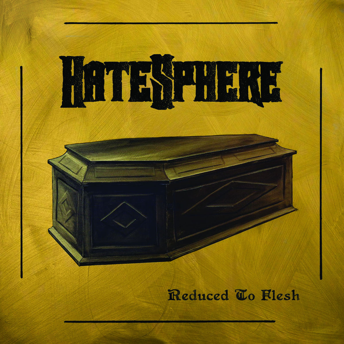Hatesphere – Reduced To Flesh vinyl record cover