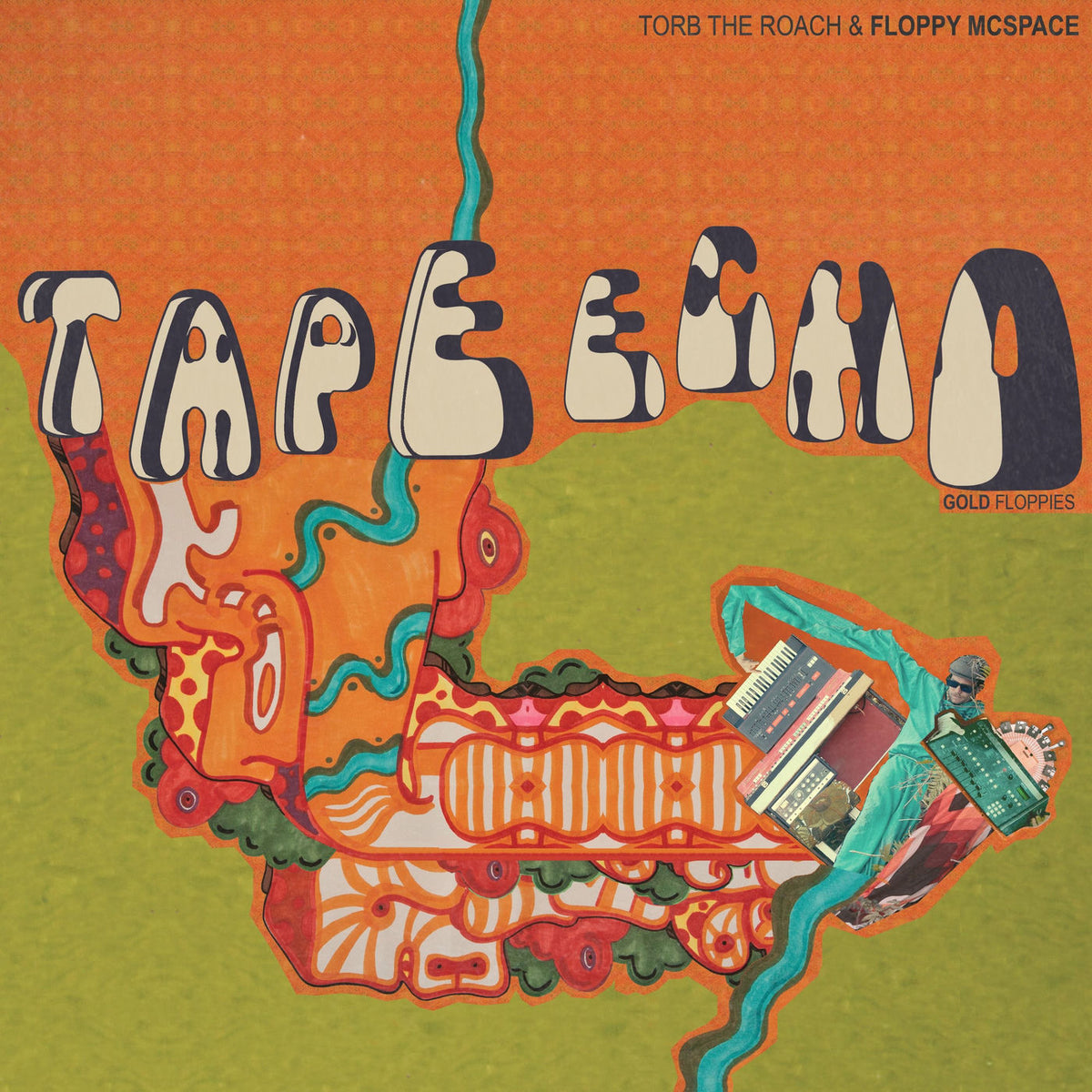 Torb The Roach – Tape Echo - Gold Floppies vinyl cover