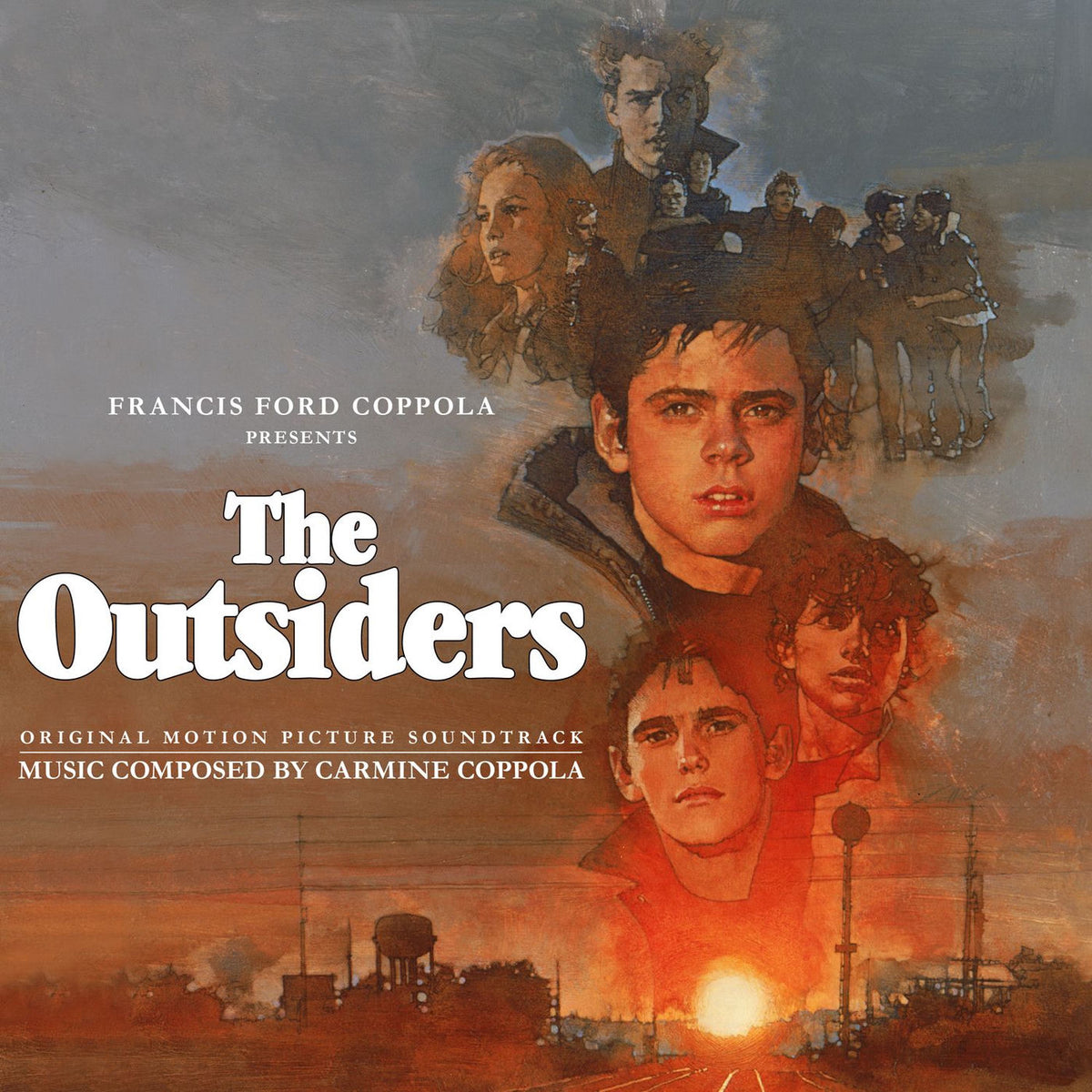 Carmine Coppola – The Outsiders (Original Motion Picture Soundtrack) vinyl cover