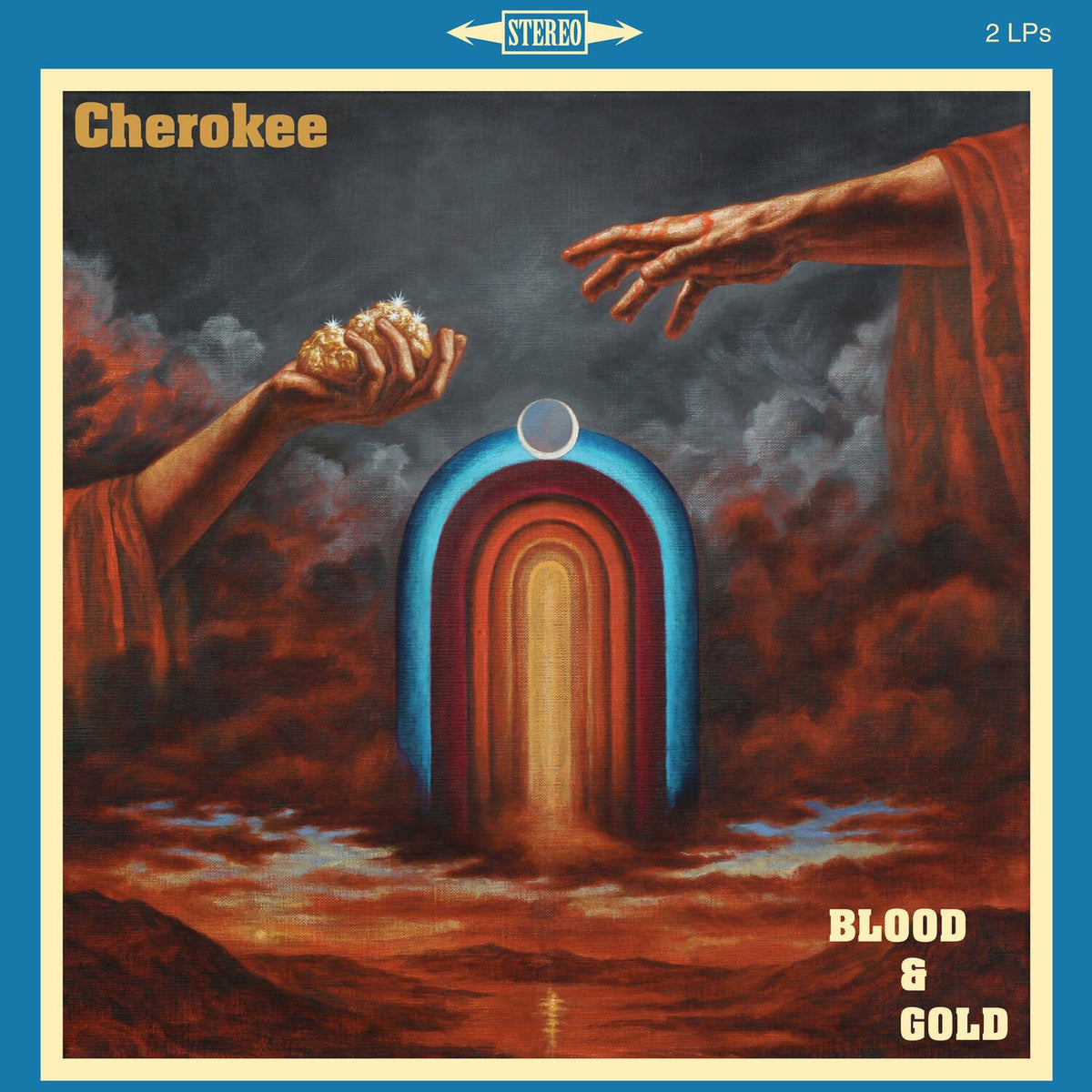 Cherokee – Blood & Gold vinyl record cover