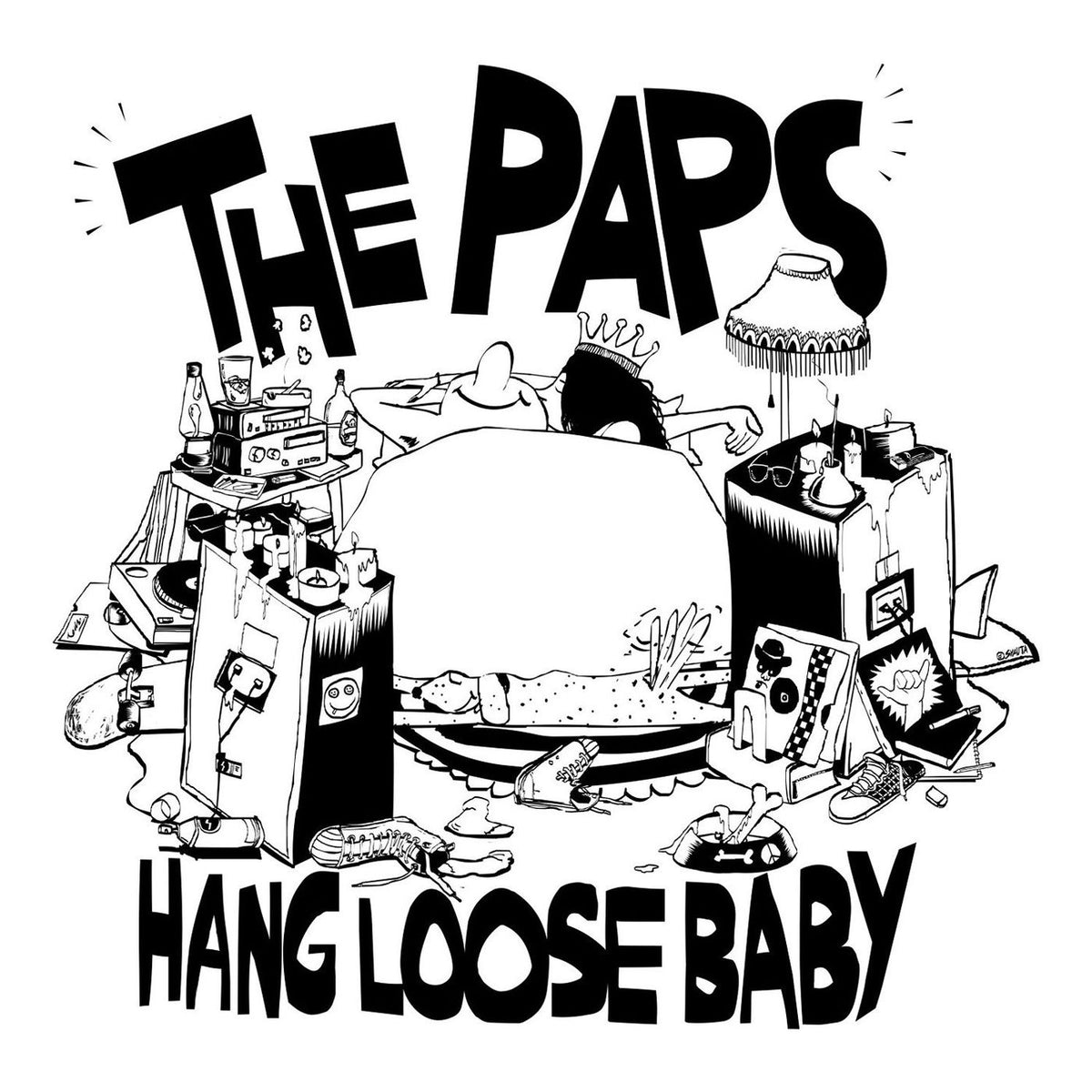 The Paps – Hang Loose Baby vinyl record cover
