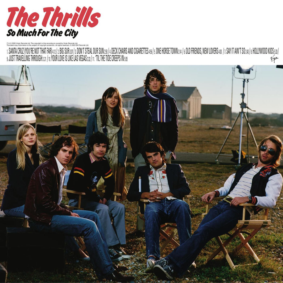 The Thrills – So Much for the City vinyl record cover
