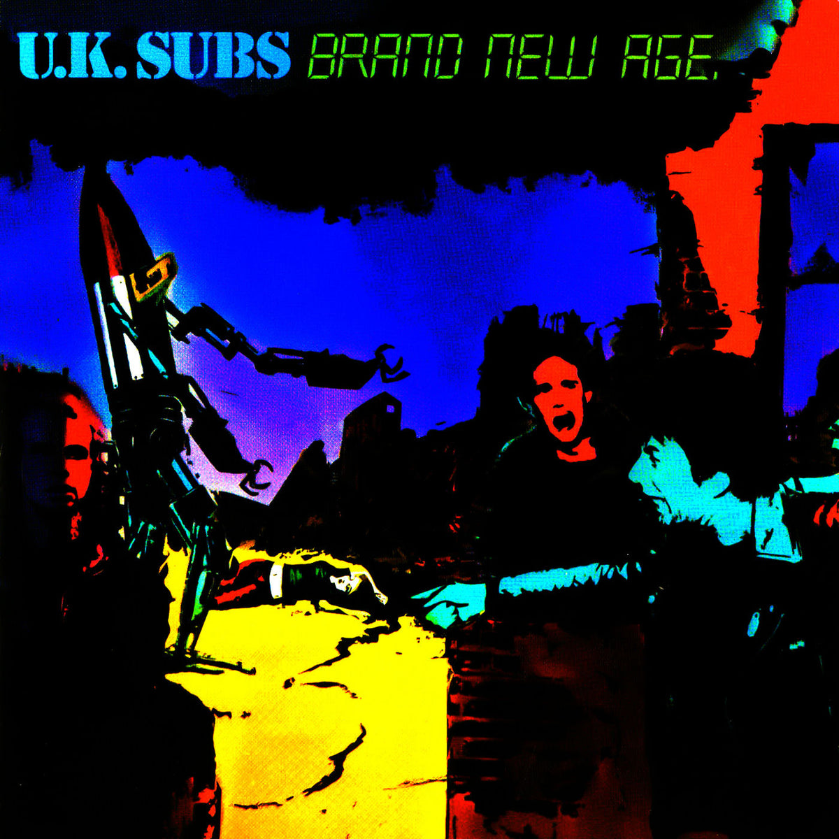 UK Subs – Brand New Age vinyl cover
