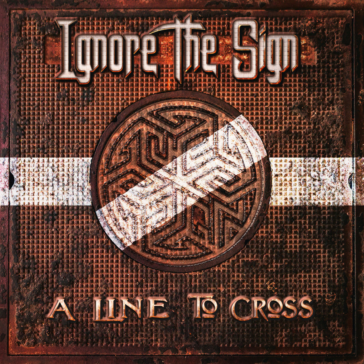 Ignore The Sign – A Line To Cross -Lp+Cd- vinyl record cover