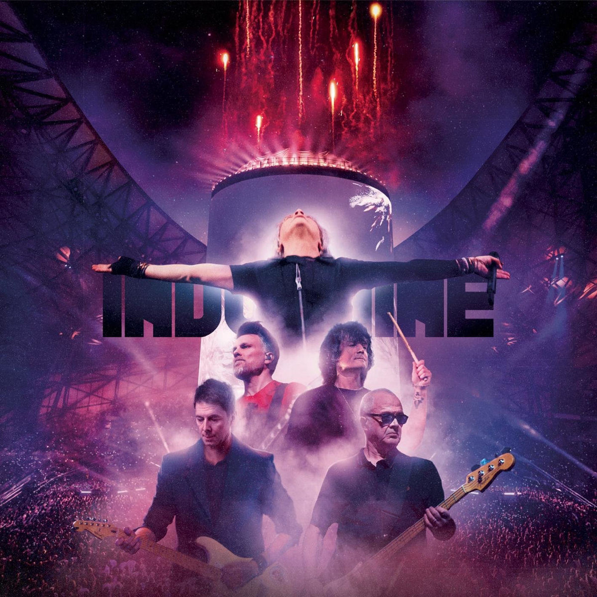 Indochine – Central Tour vinyl record cover