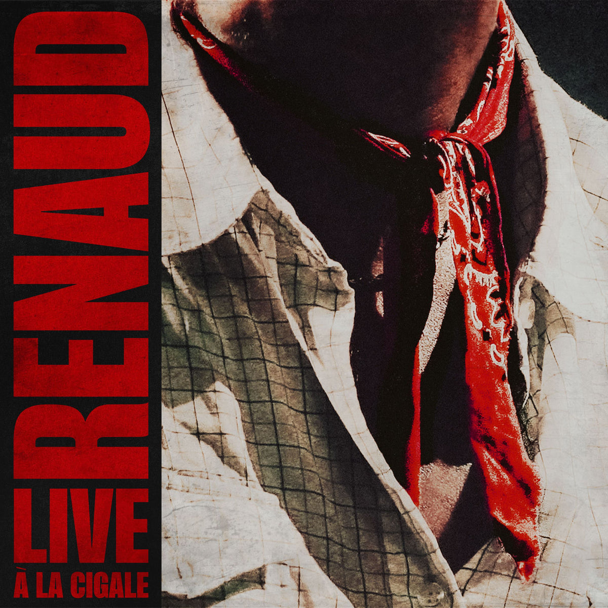 Renaud – Live A La Cigale, 2007 vinyl record cover