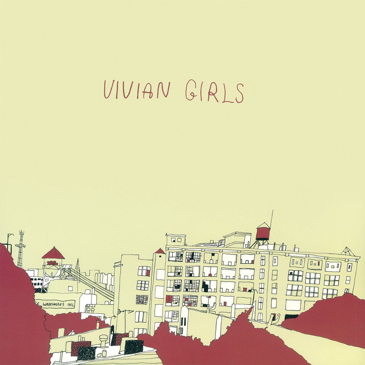 Vivian Girls – Vivian Girls vinyl record cover