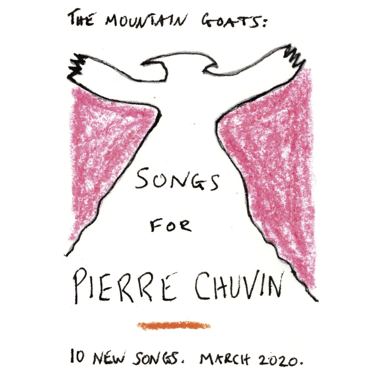 The Mountain Goats – Songs for Pierre Chuvin vinyl record cover