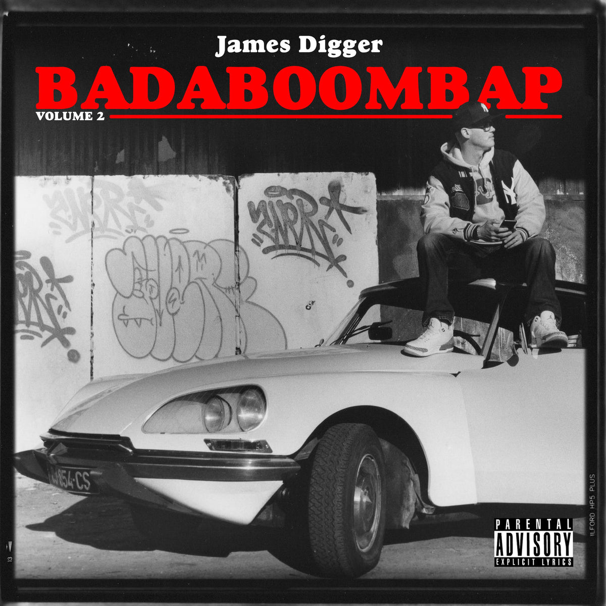 James Digger – Badaboombap Volume 2 vinyl cover