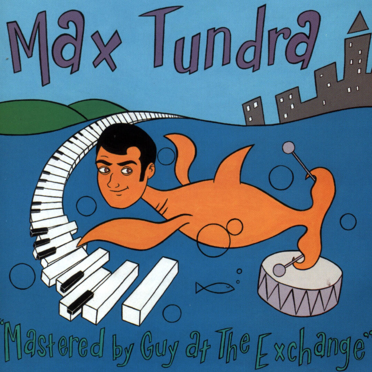 Max Tundra – Mastered by Guy at The Exchange vinyl cover