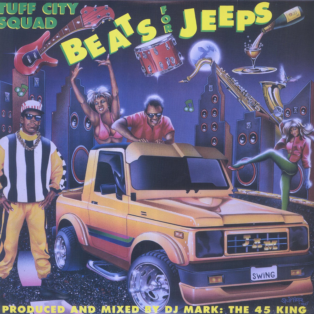 Tuff City Squad – Beats for Jeeps vinyl record cover