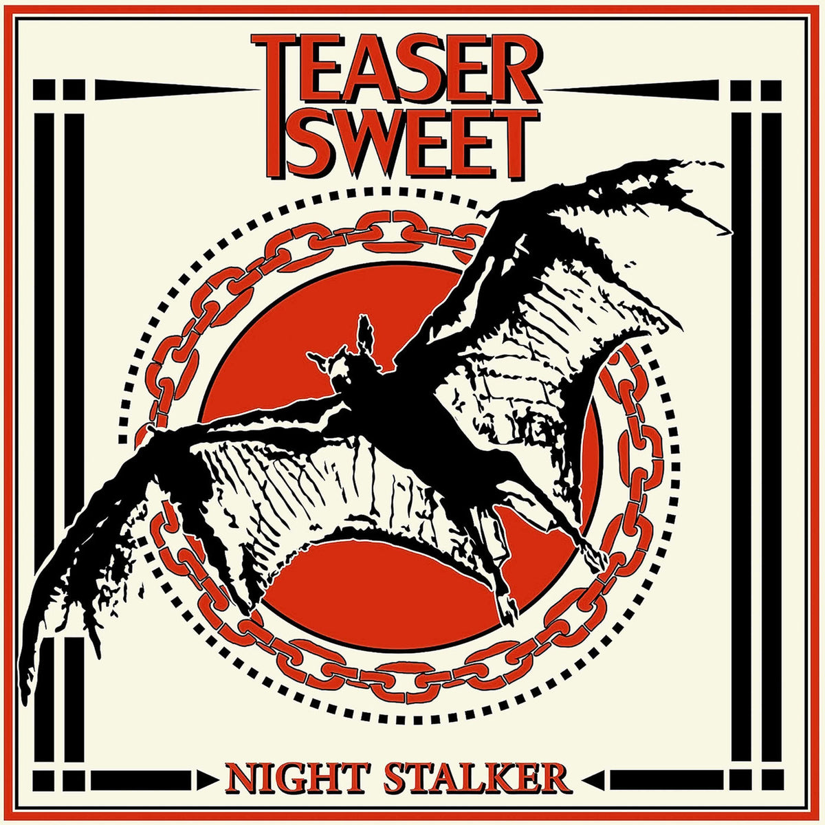 Teaser Sweet – Night Stalker vinyl record cover