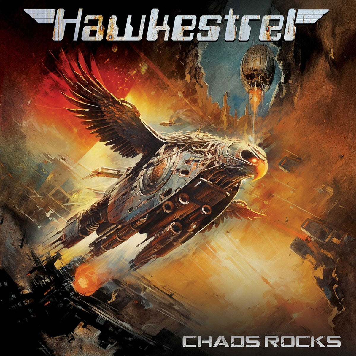 Hawkestrel – Chaos Rocks vinyl record cover