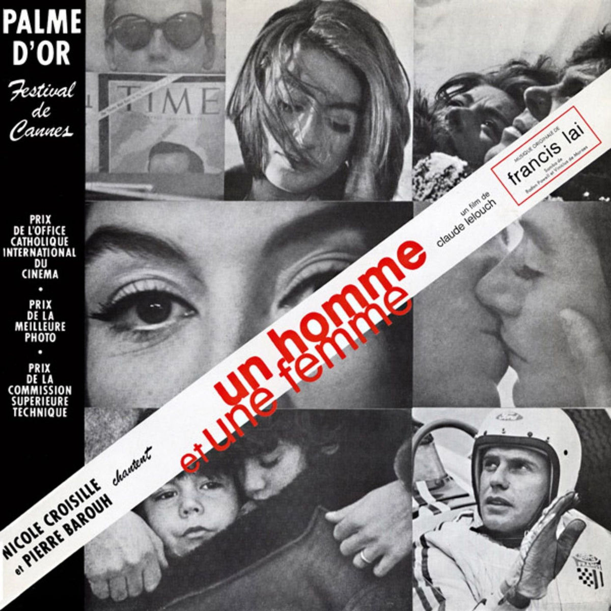 Francis Lai – Un homme et une femme (Original Motion Picture Soundtrack) vinyl cover