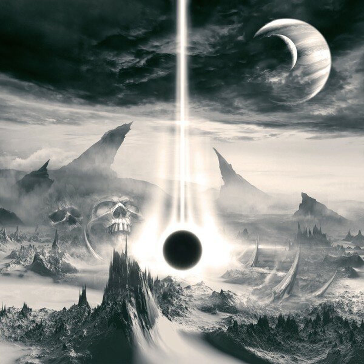 Inherits The Void – Monolith Of Light vinyl record cover