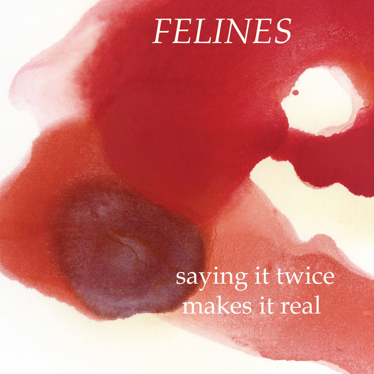 Felines – Saying It Twice Makes It Real vinyl cover