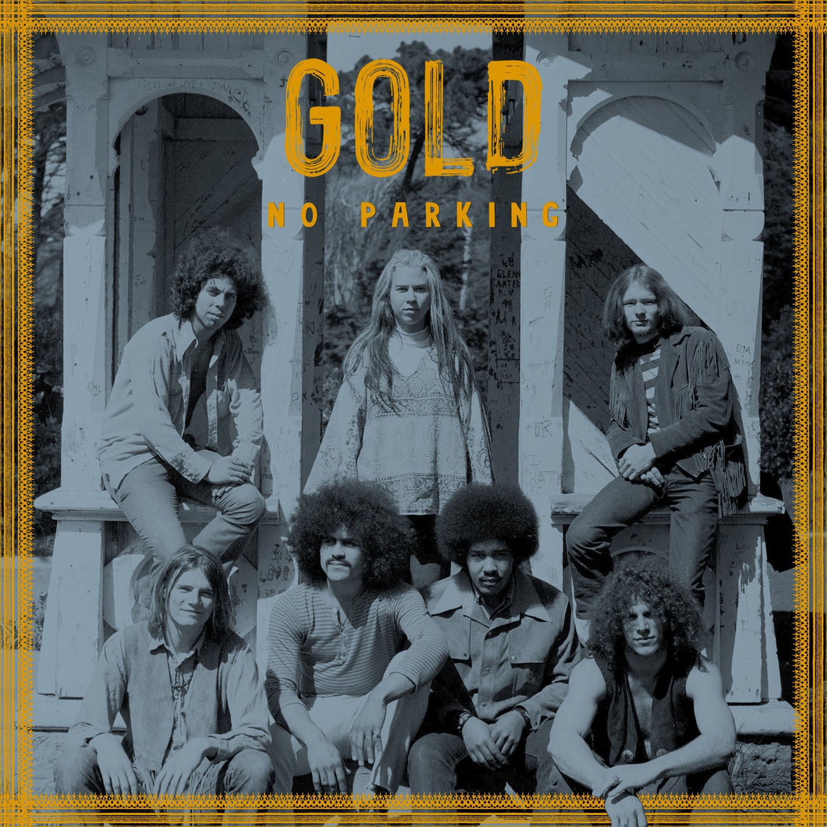 Gold – No Parking vinyl cover