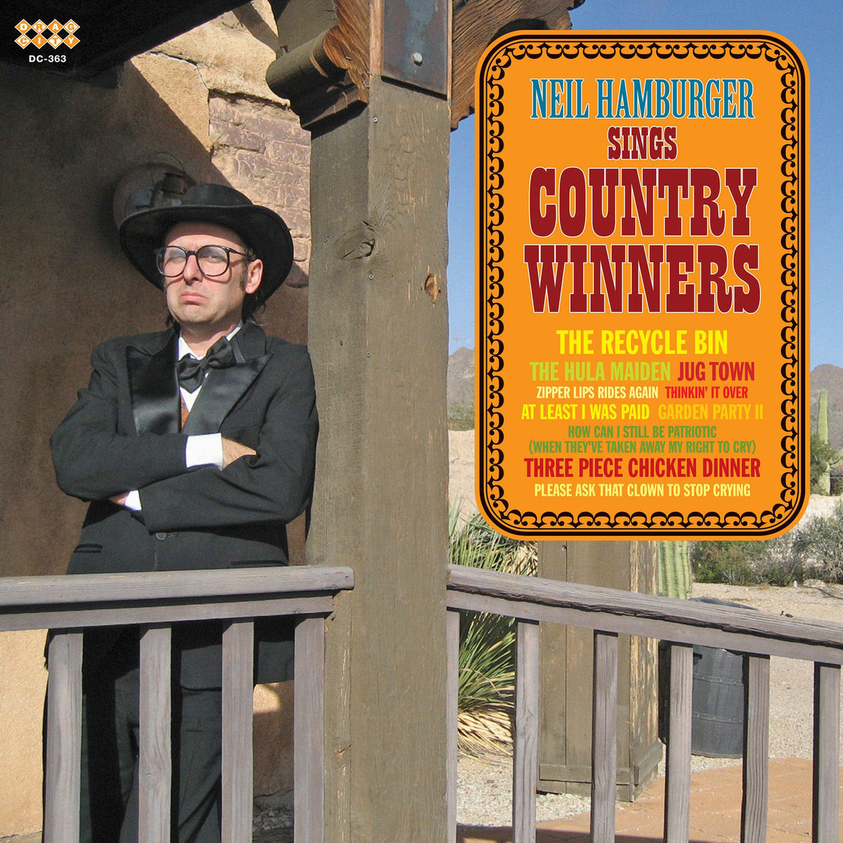 Neil Hamburger – Sings Country Winners vinyl cover