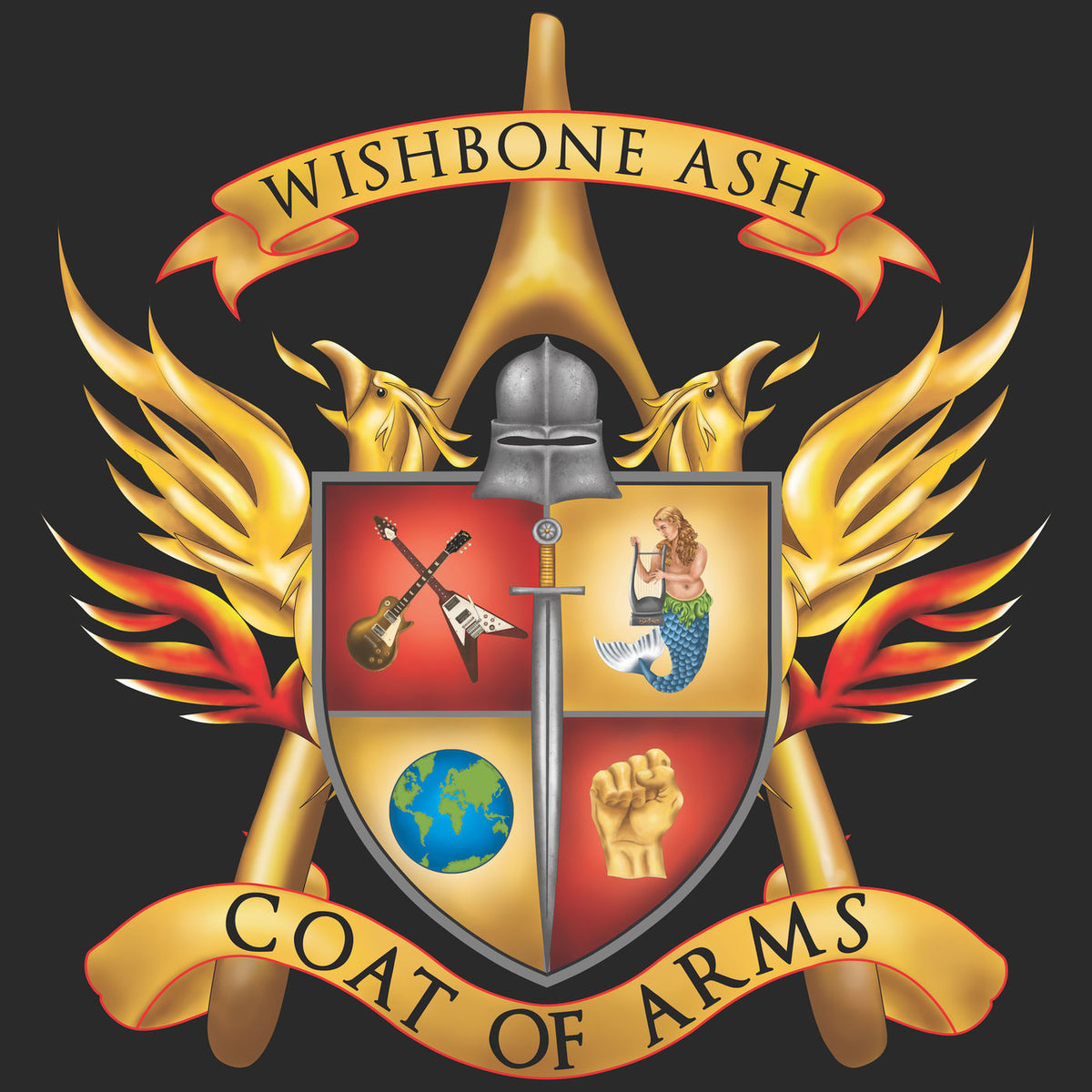 Wishbone Ash – Coat of Arms vinyl cover