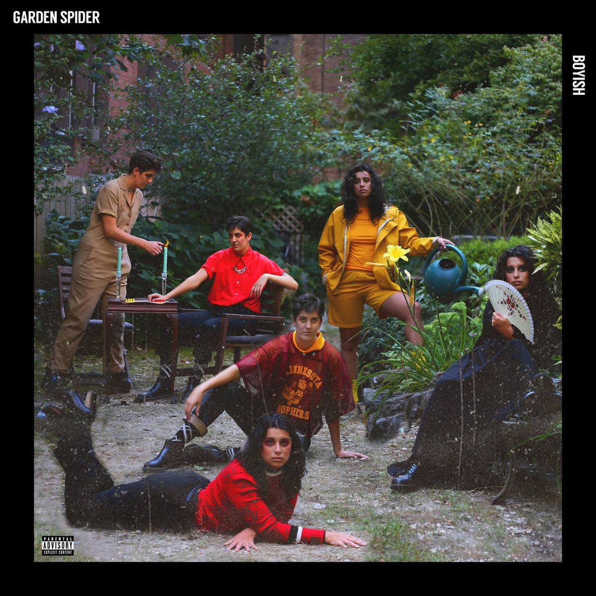 Boyish – Garden Spider vinyl record cover
