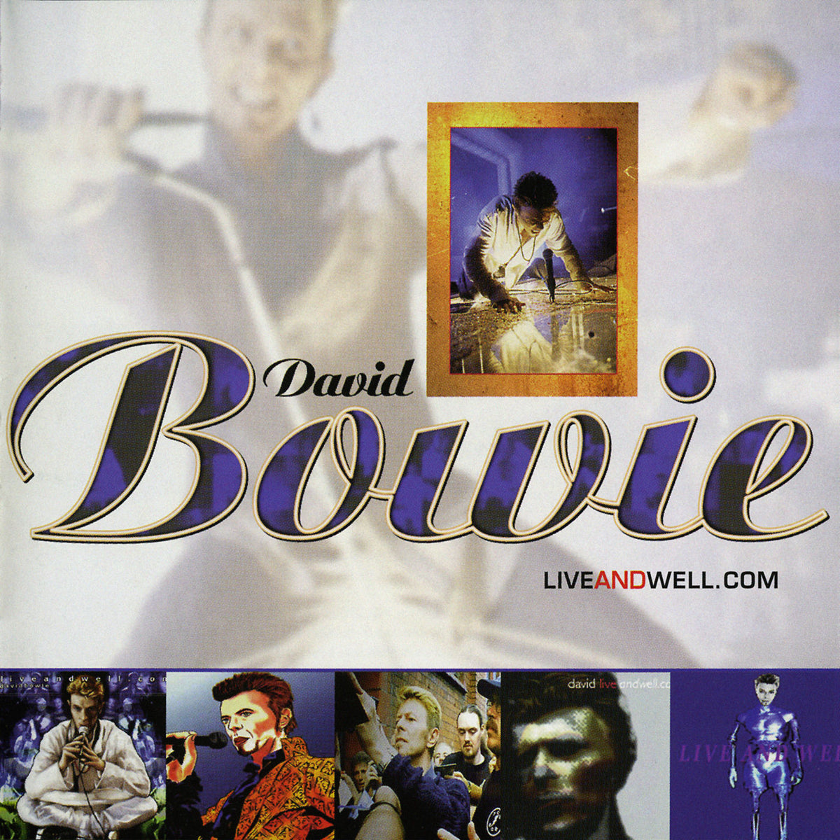 David Bowie – Liveandwell.Com vinyl record cover