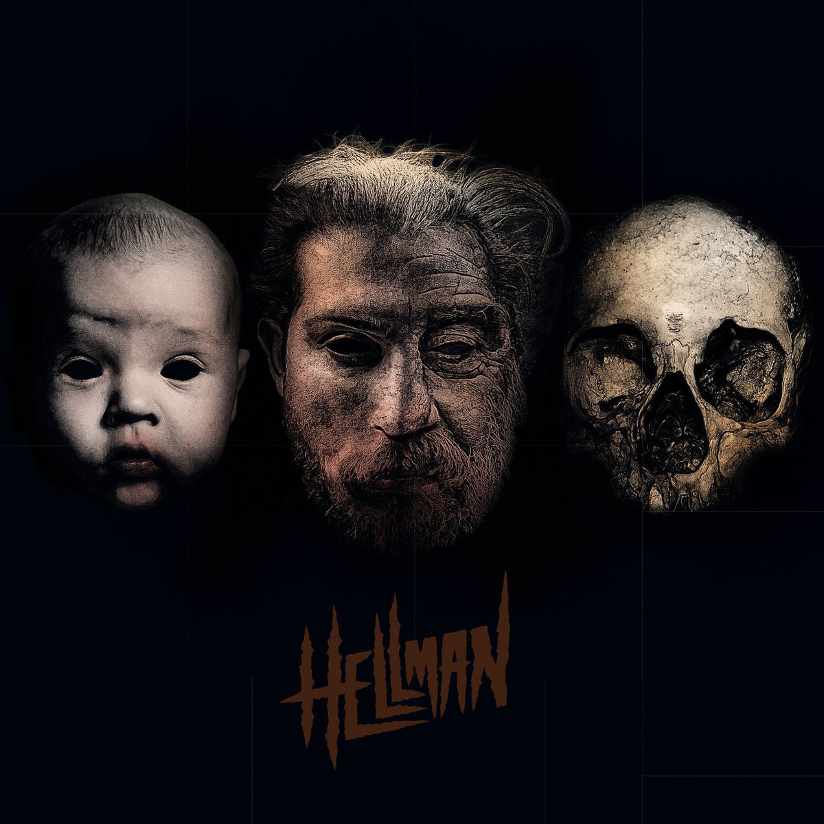 Hellman – Born, Suffering, Death (Coloured Vinyl) vinyl record cover