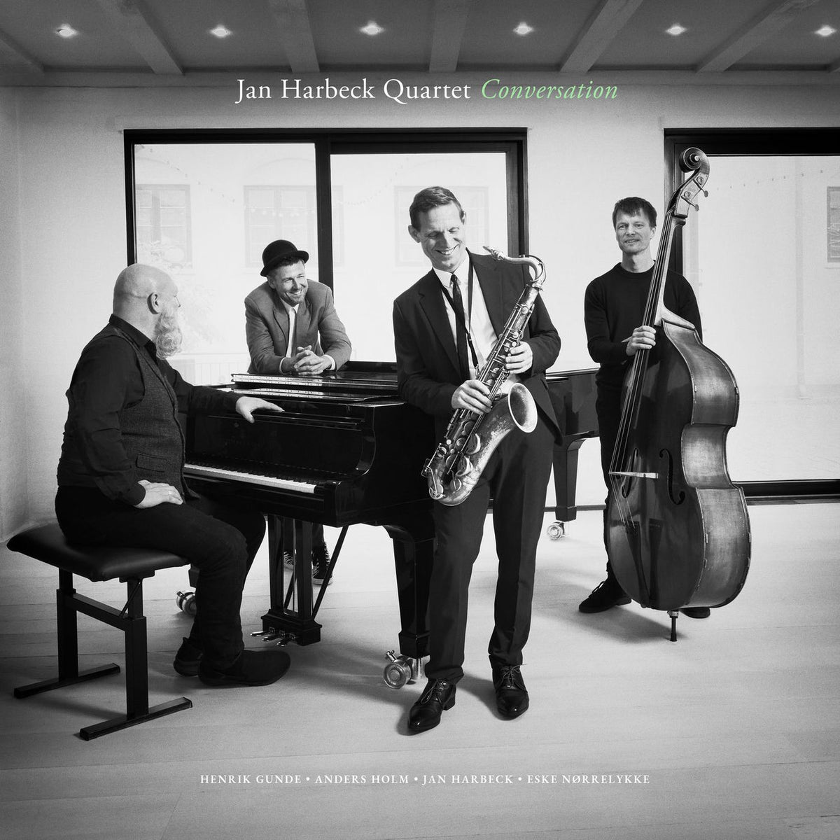 Jan Harbeck Quartet – Conversation vinyl record cover