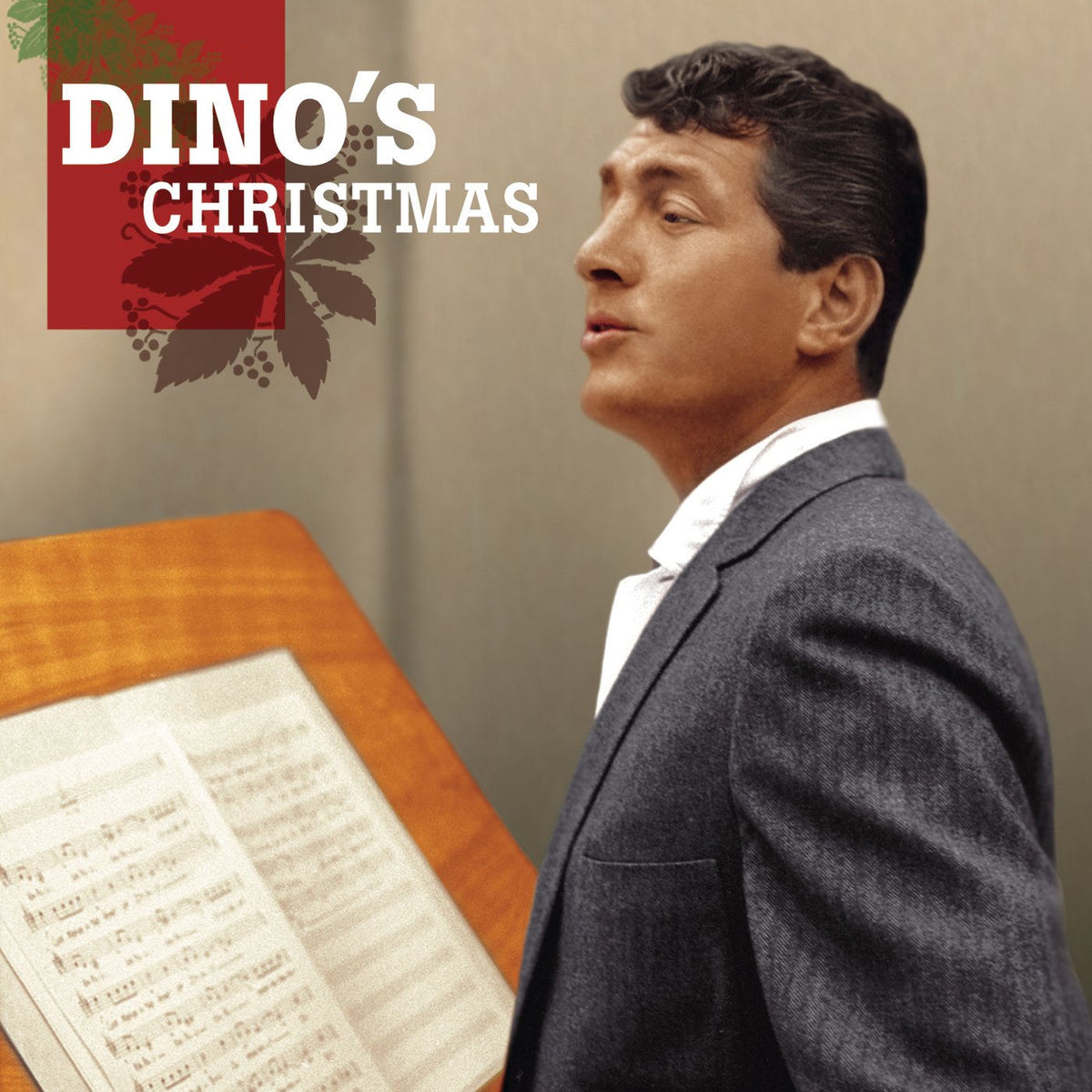 Dean Martin – Dino's Christmas vinyl record cover
