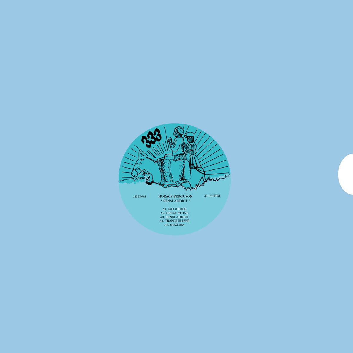 Horace Ferguson – Sensi Addict vinyl record cover