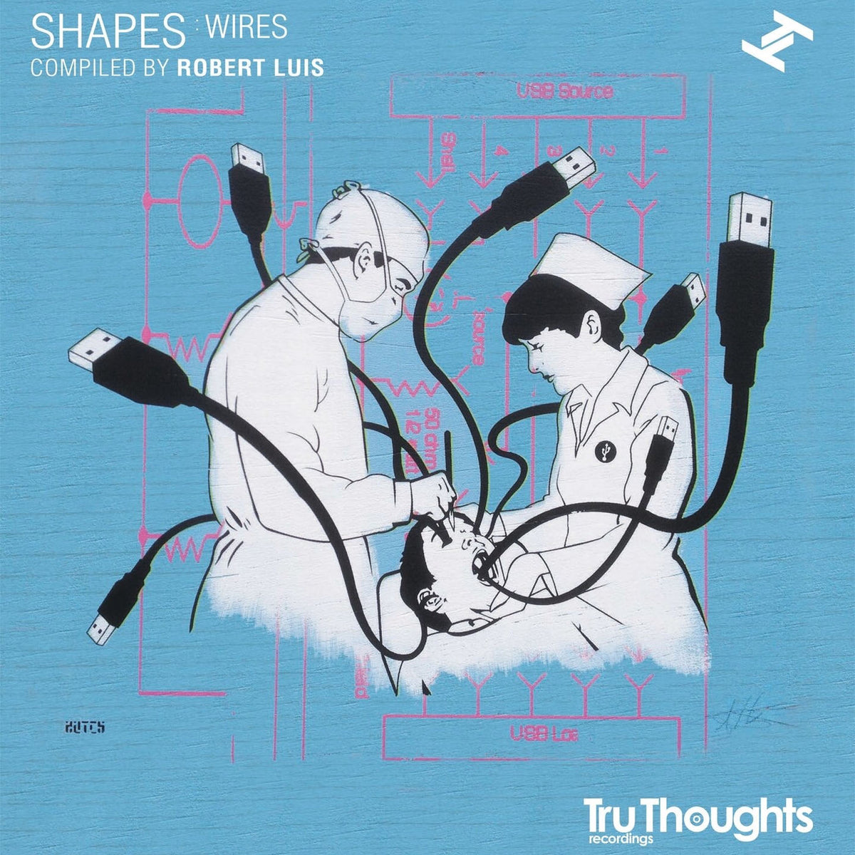 Various Artists – Shapes: Wires vinyl record cover