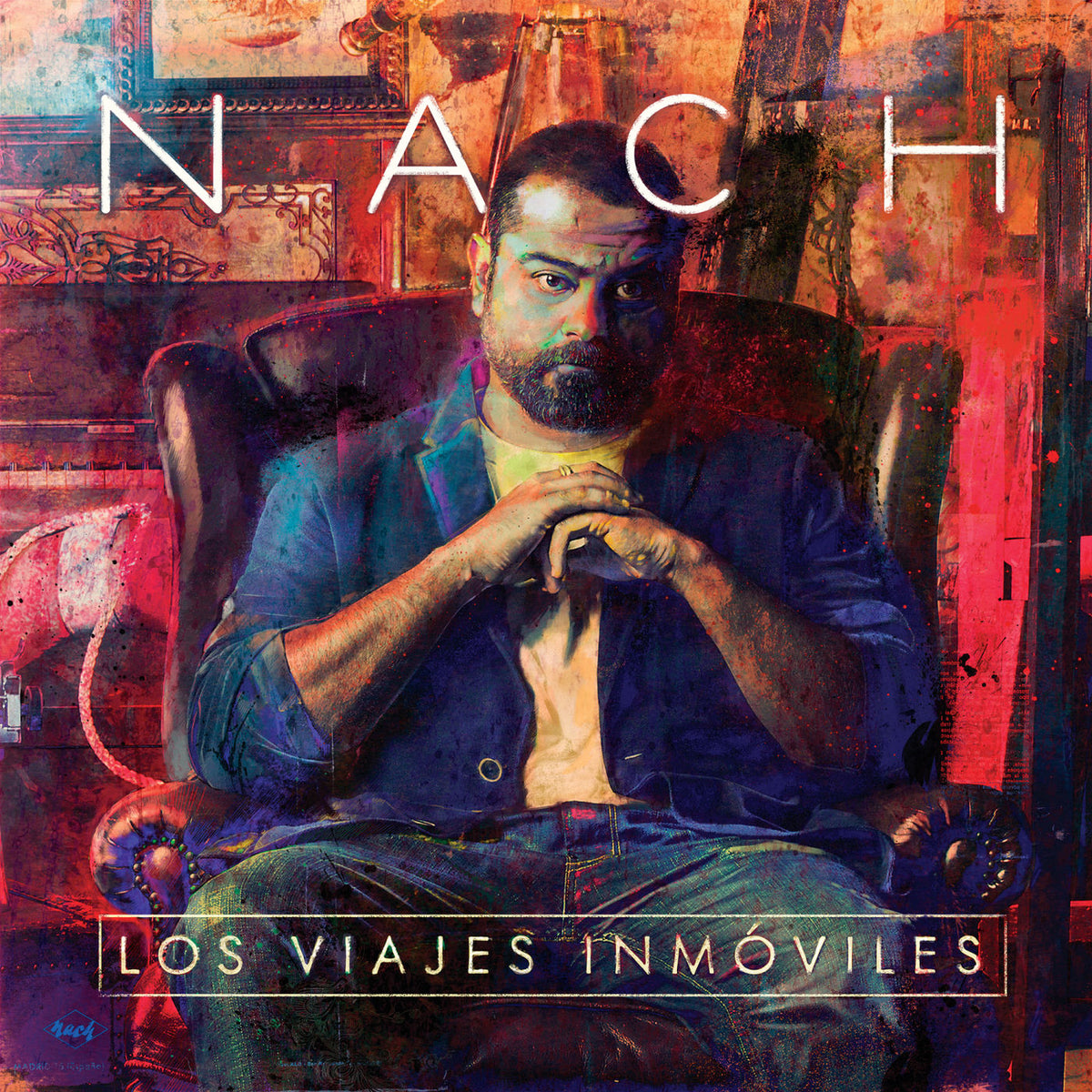 NACH – Los Viajes Inmoviles vinyl record cover