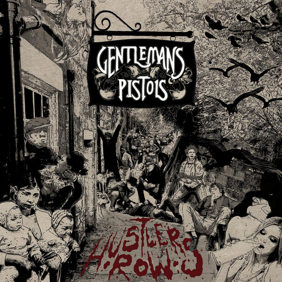 Gentleman's Pistols – Hustler's Row vinyl record cover