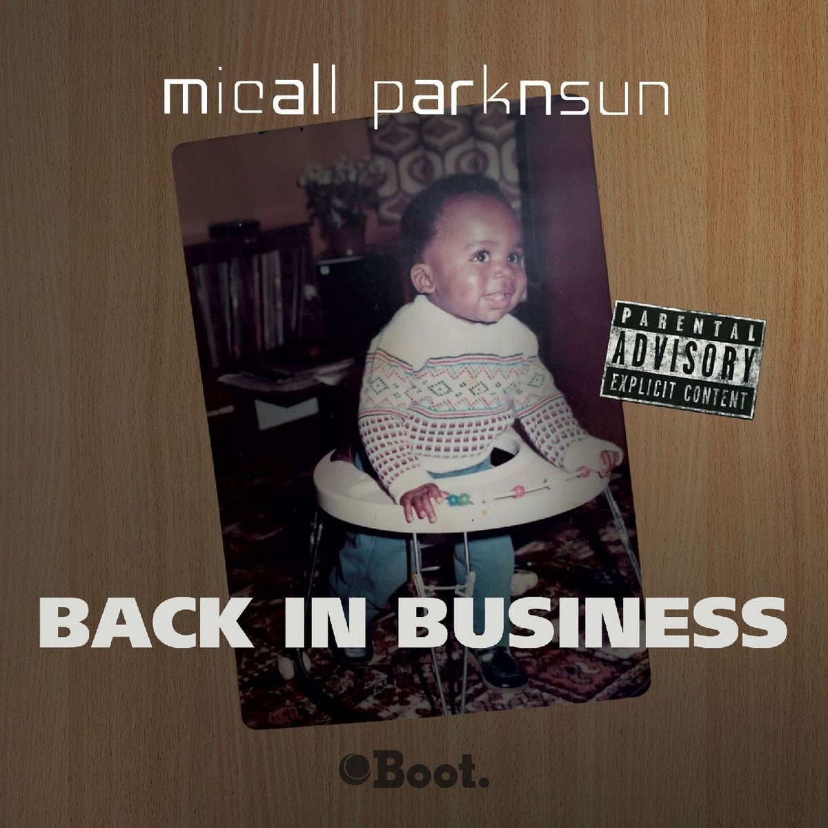 Micall Parknsun – Back in Business vinyl record cover