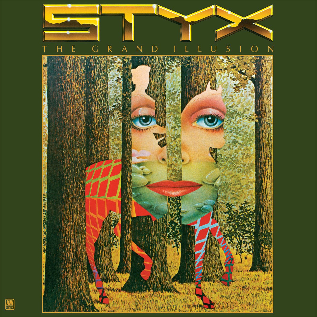 Styx – Grand Illusion,The vinyl record cover