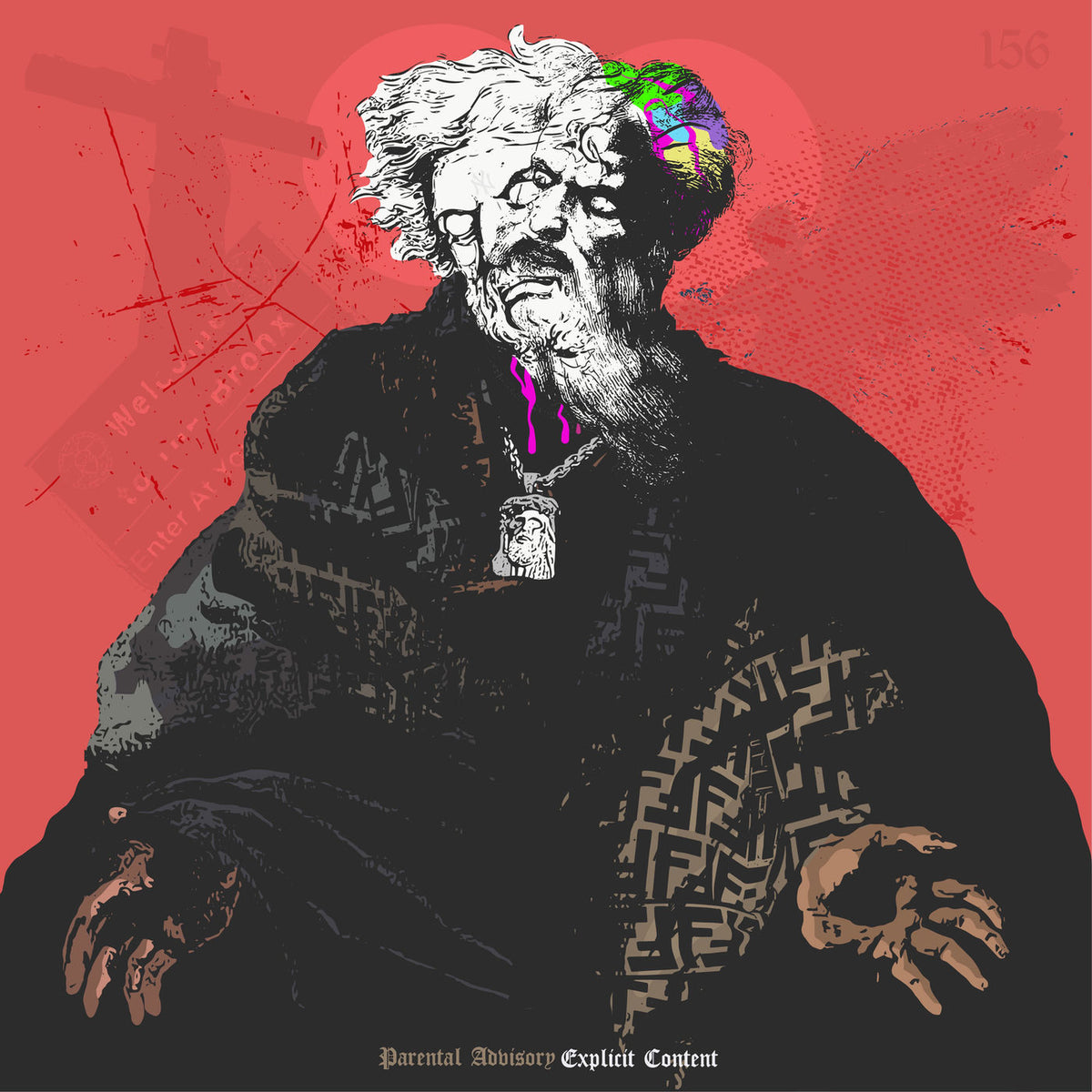 Fred The Godson – God Level vinyl record cover