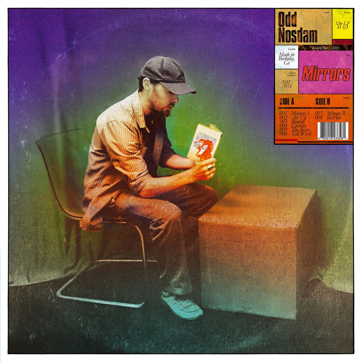 Odd Nosdam – Mirrors vinyl record cover