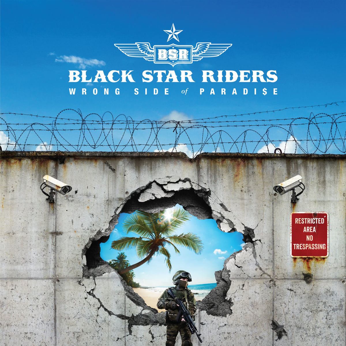 Black Star Riders – Wrong Side of Paradise vinyl record cover