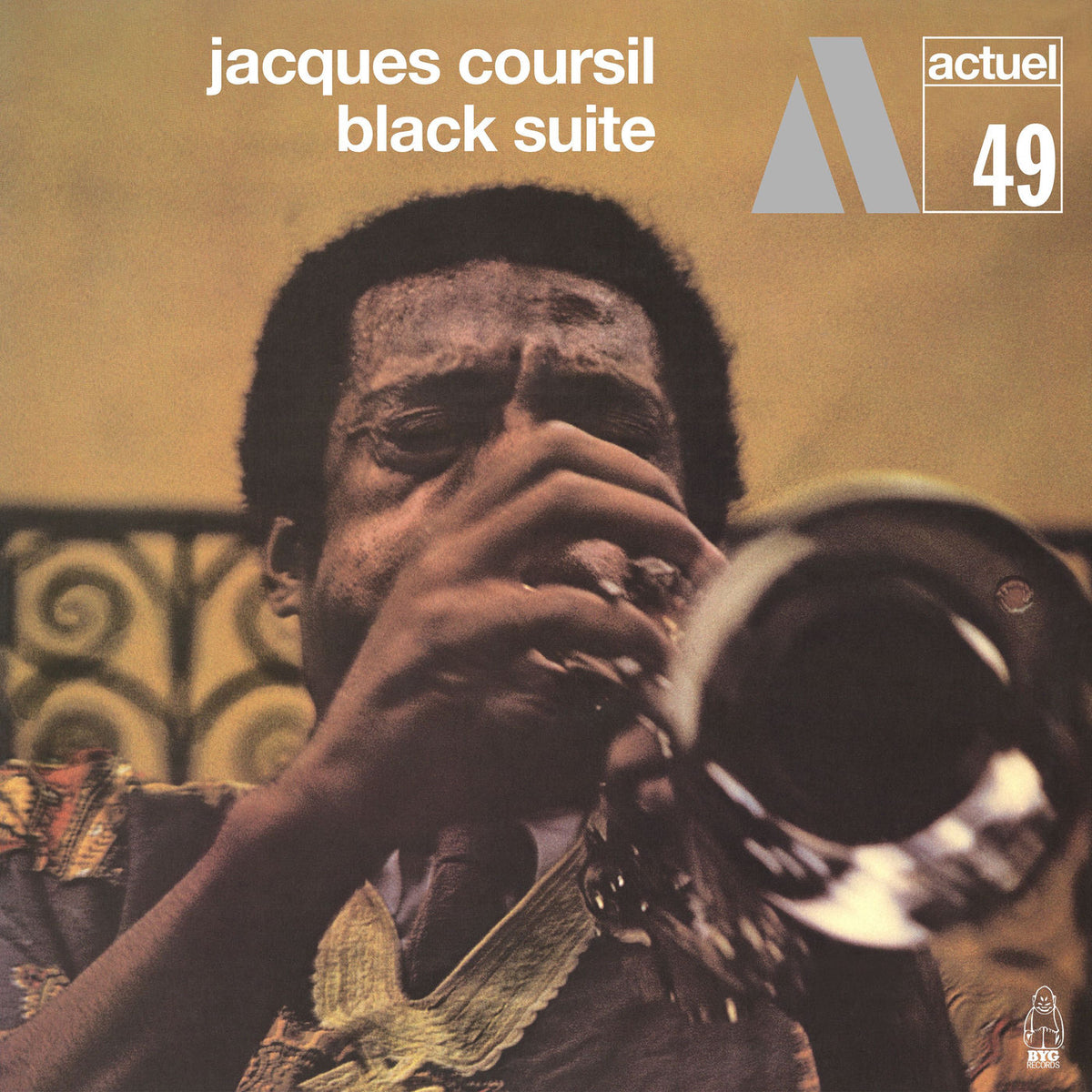 Jacques Coursil – Black Suite (Deluxe Edition) vinyl record cover