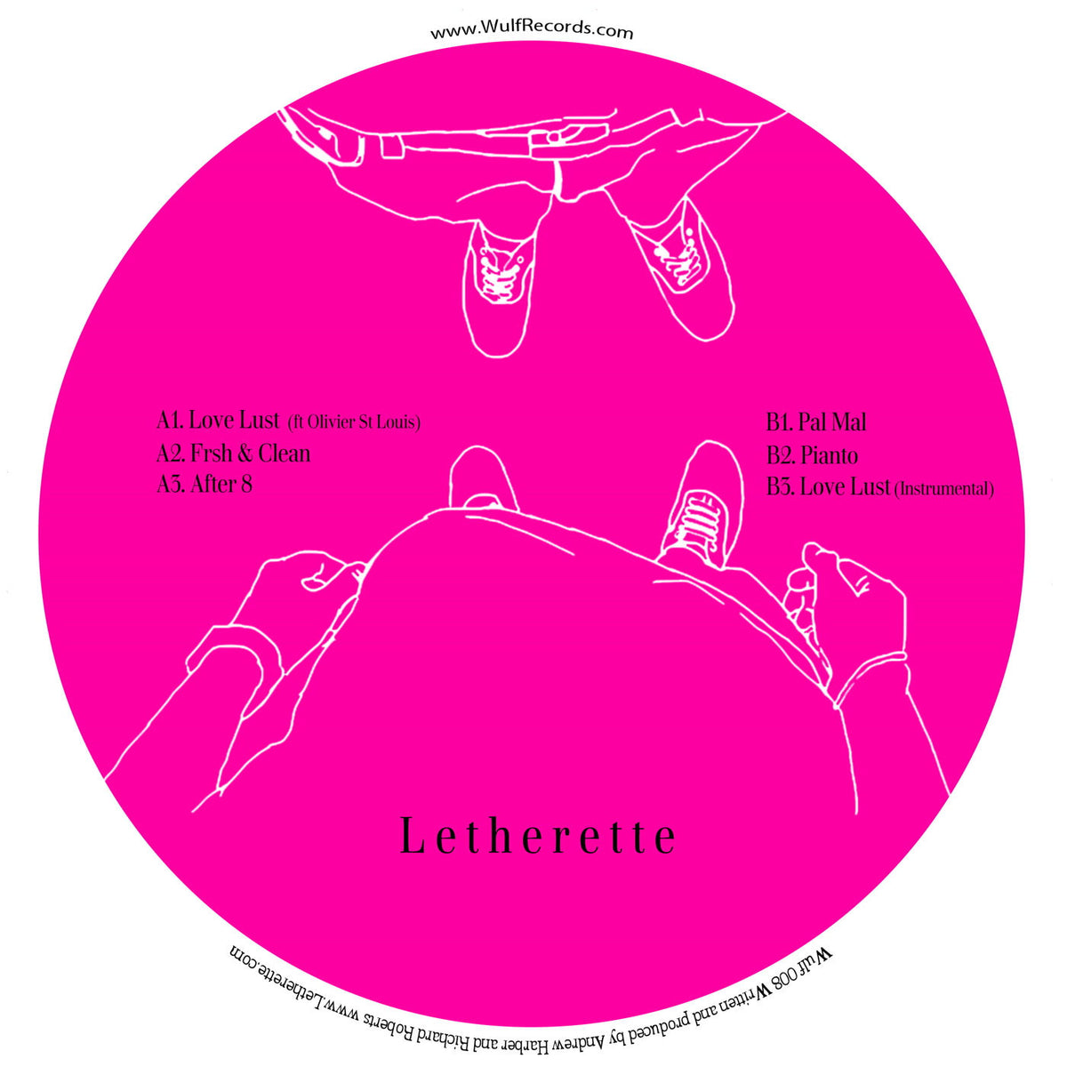 Letherette – EP5 vinyl cover
