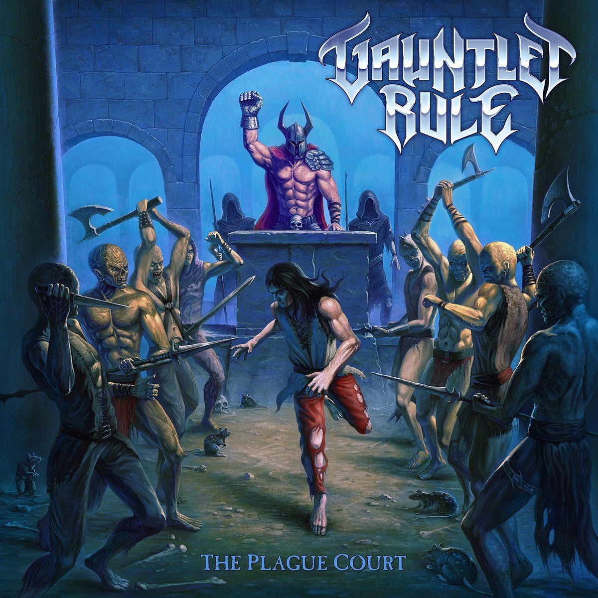 Gauntlet Rule – The Plague Court vinyl record cover