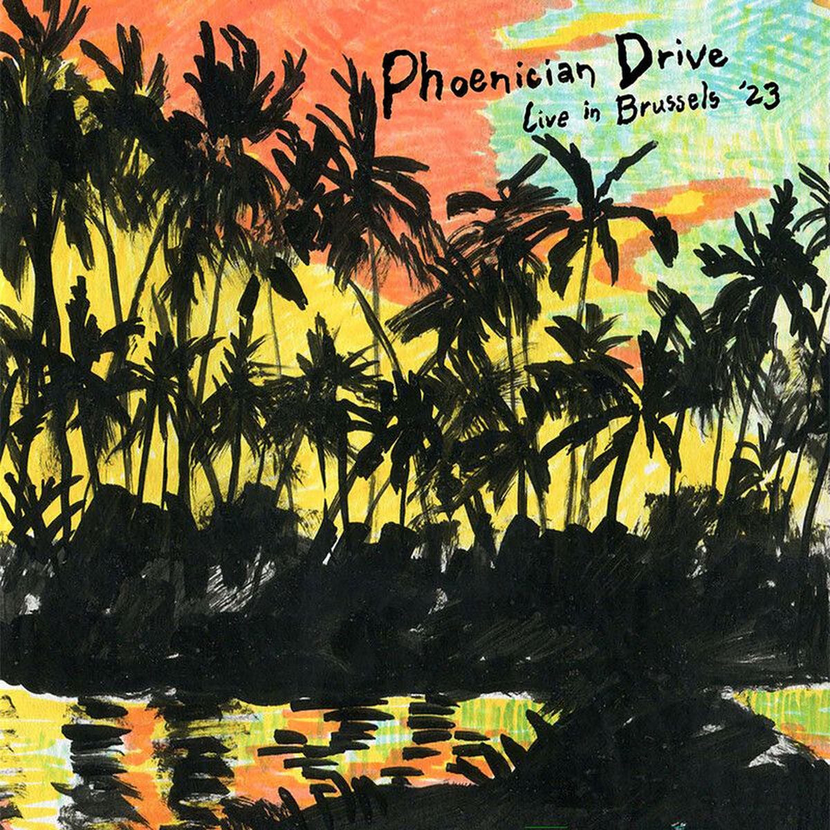 Phoenician Drive – Live in Brussels '23 vinyl record cover