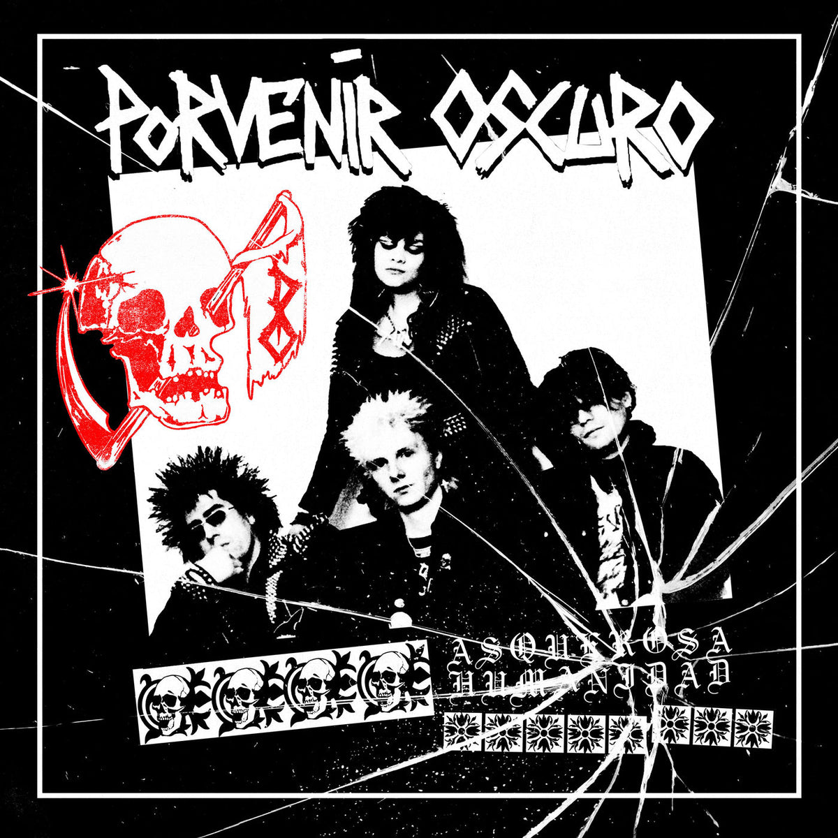 Porvenir Oscuro – Asquerosa Humanidad vinyl cover
